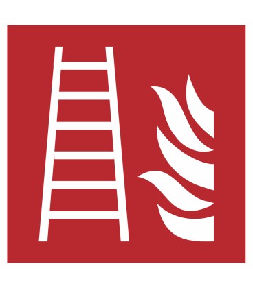 Aufkleber "Feuerleiter"