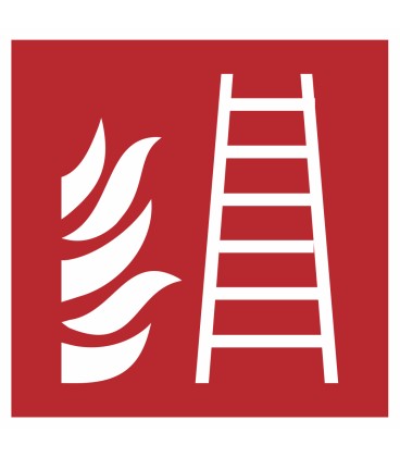 Aufkleber "Feuerleiter"