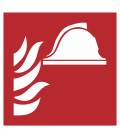 Aufkleber "Mittel und Geräte zur Brandbekämpfung"