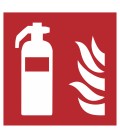Schilder "Feuerlöscher"