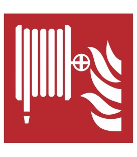 Schilder "Löschschlauch"