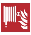 Schilder 'Löschschlauch'