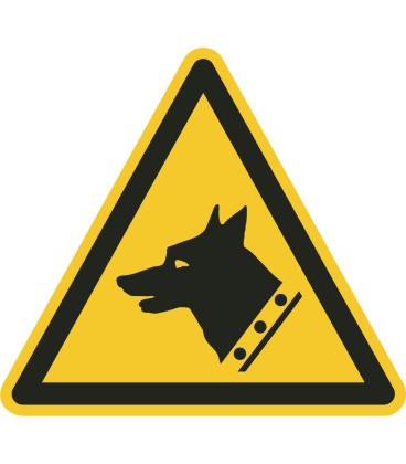 Aufkleber "Warnung vor dem Wachhund"
