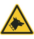 Aufkleber "Warnung vor dem Wachhund"