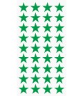 Markierungsaufkleber Stern 15 mm pro Blatt (40 Stück)