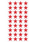 Markierungsaufkleber Stern 20 mm pro Blatt (36 Stück)
