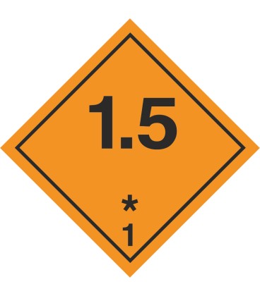 ADR 1.5 Entzündliche Gase Schilder