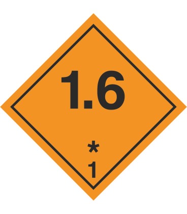 ADR 1.6 Entzündliche Gase Schilder