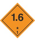 ADR 1.6 'Explosiv' Schilder