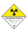 ADR 7 'Radioaktiv II' Schilder 