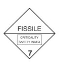 ADR 7 'Fissile' Schilder 