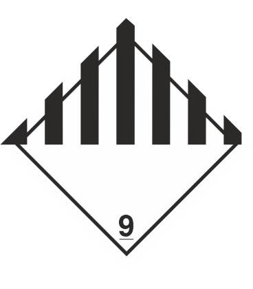 ADR 9 'Verschiedene gefährliche Stoffe' Schilder 