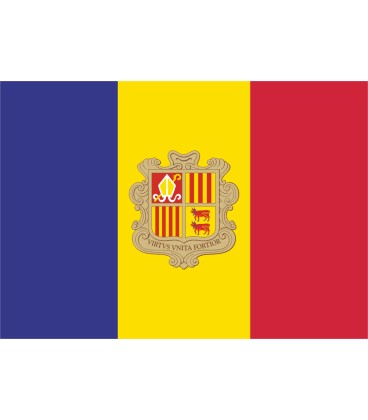 Flagge von Andorra