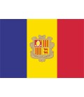 Flagge von Andorra