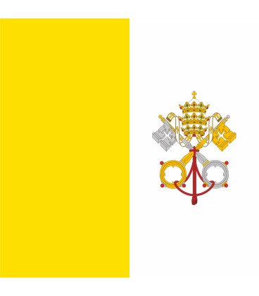 Flagge von Vatikanstadt