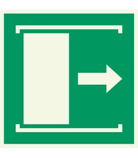 Lumineszierend Aufkleber "Notfallhammer"