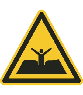 Aufkleber "Achtung Treibsand"