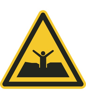 Aufkleber "Achtung Treibsand"