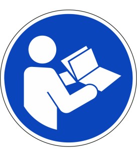 Aufkleber "Allgemeines Gebot"