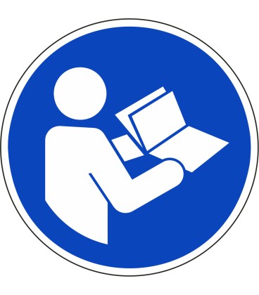 Aufkleber "Allgemeines Gebot"