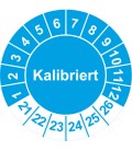 Prüfplaketten 'Kalibriert'