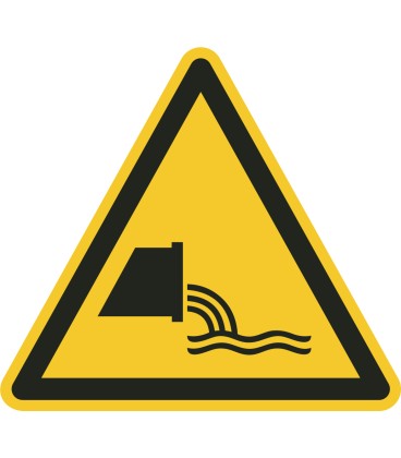 Schilder "Warnung vor Abwassereinleitung"