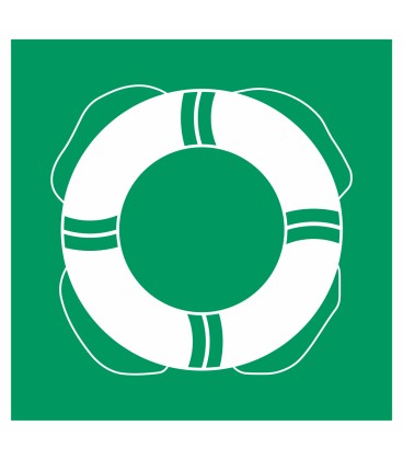 Aufkleber "Öffentliche Rettungsausrüstung"