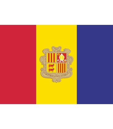 Flagge von Andorra