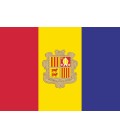 Flagge von Andorra
