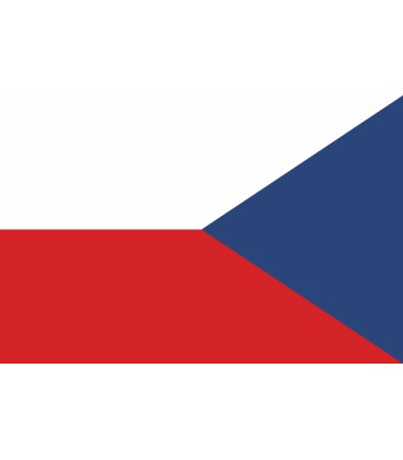 Flagge von Tschechischen 