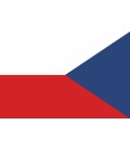 Flagge von Tschechischen 
