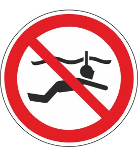 Schilder "Schnorcheln verboten"
