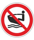Aufkleber 'Jet-Ski verboten'