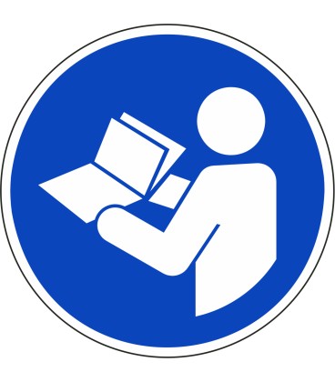 Aufkleber "Allgemeines Gebot"