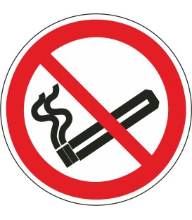 Aufkleber "Rauchen verboten"