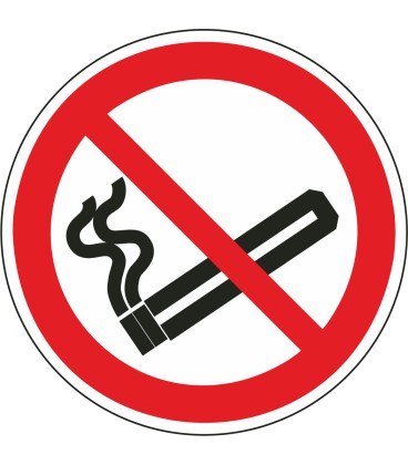 Aufkleber "Rauchen verboten"