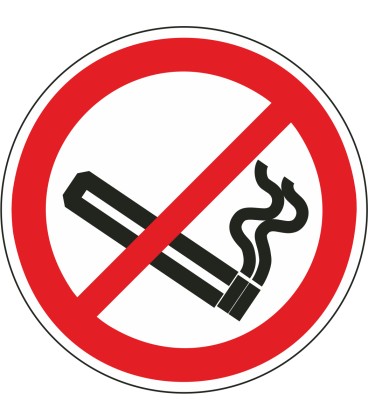 Aufkleber "Rauchen verboten"