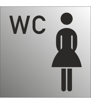 Schilder Damen-WC