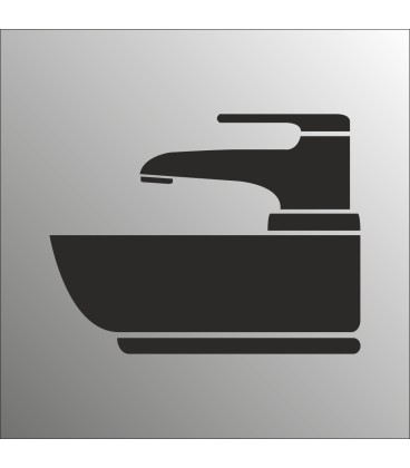 Schilder Waschbecken