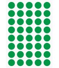 Markierungsaufkleber Ø 15 mm pro Blatt (40 Stück)