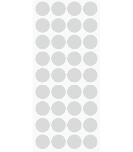 Markierungsaufkleber Ø 15 mm pro Blatt (40 Stück)