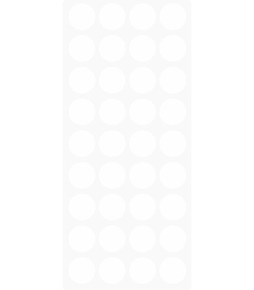 Markierungsaufkleber Ø 15 mm pro Blatt (40 Stück)
